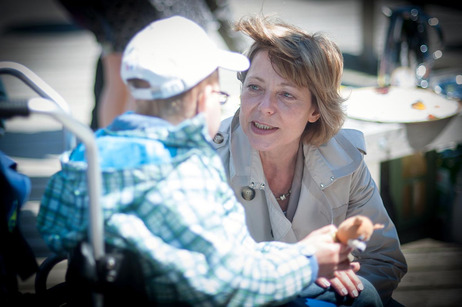 Daniela Schadt im Gespräch