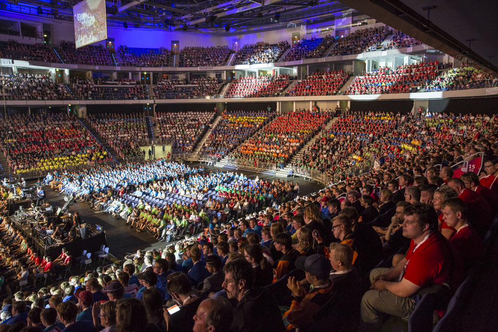 Festveranstaltung zur Eröffnung der Special Olympics Hannover 2016 in der Tui-Arena