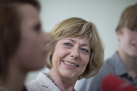 Daniela Schadt im Gespräch (Archiv)