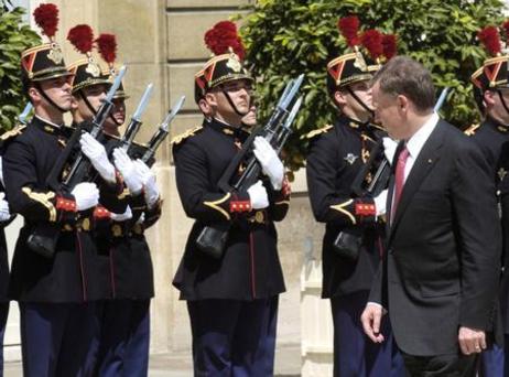 Bundespräsident Köhler in Frankreich 2004