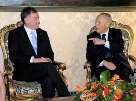 Bundespräsident Köhler in Italien 2004 / Antrittsbesuch