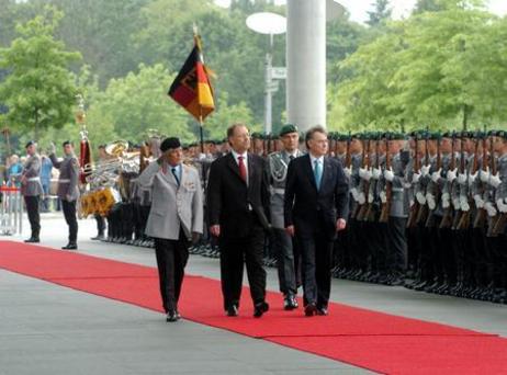 Vereidigung Bundespräsident Köhler 2004