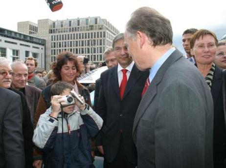 Bundespräsident Köhler in Berlin 2004 / Antrittsbesuch