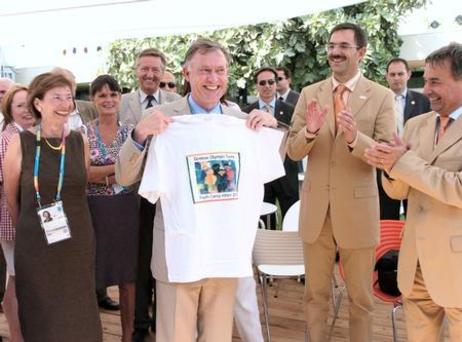 Bundespräsident Köhler in Griechenland 2004 / Olympische Spiele in Athen