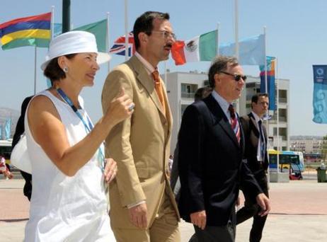 Bundespräsident Köhler in Griechenland 2004 / Olympische Spiele in Athen