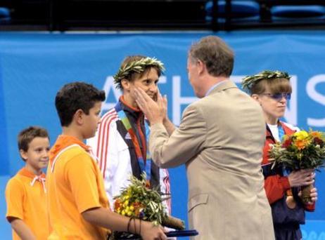 Bundespräsident Köhler in Griechenland 2004 / Paralympics in Athen