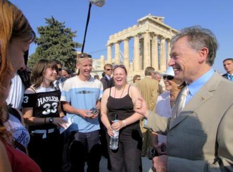 Bundespräsident Köhler in Griechenland 2004