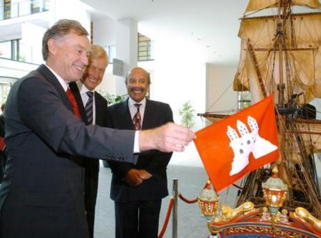 Bundespräsident Köhler in Hamburg 2004 / Antrittsbesuch