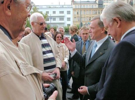 Bundespräsident Köhler in Hessen 2004 / Antrittsbesuch