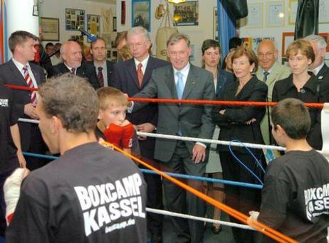 Bundespräsident Köhler in Hessen 2004 / Antrittsbesuch