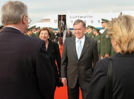 Bundespräsident Köhler in Hessen 2004 / Antrittsbesuch