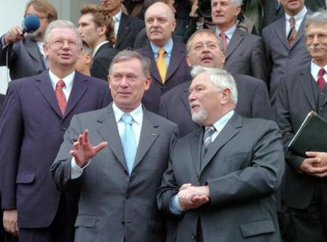 Bundespräsident Köhler in Hessen 2004 / Antrittsbesuch