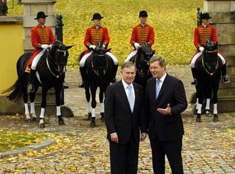 Bundespräsident Köhler: Antrittsbesuch in Niedersachsen 2004