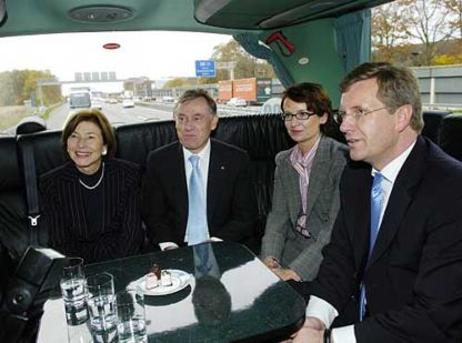 Bundespräsident Köhler: Antrittsbesuch in Niedersachsen 2004