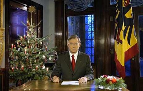 Bundespräsident Köhler: Weihnachtsansprache 2004
