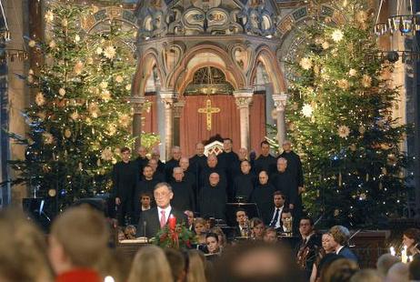 Bundespräsident Köhler: Weihnachten im Kloster Maria Laach 2006