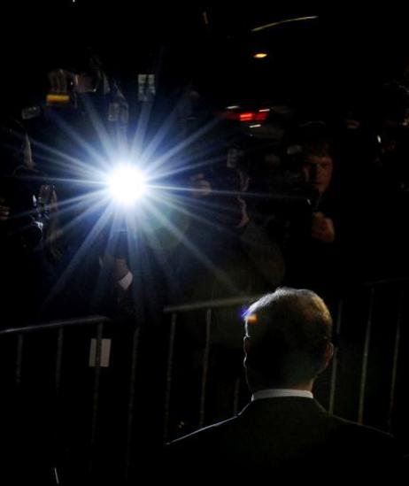 Bundespräsident Horst Köhler bei der Verleihung des Medienpreises "Goldene Henne" im Friedrichstadtpalast.