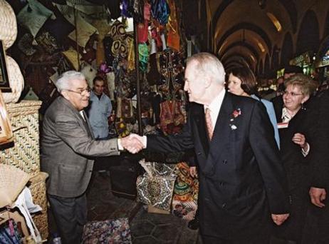 Reise von Bundespräsident Rau und Frau in die Türkei