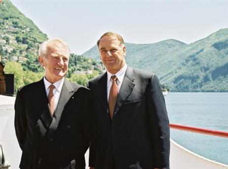 Reise von Bundespräsident Johannes Rau in die Schweiz / Schiff