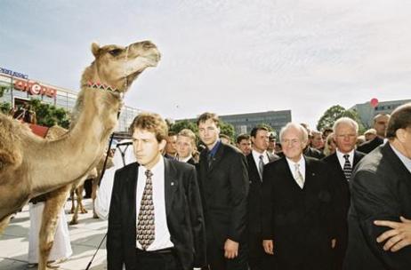 Bundespräsident Rau: Eröffnung und Rundgang EXPO 2000