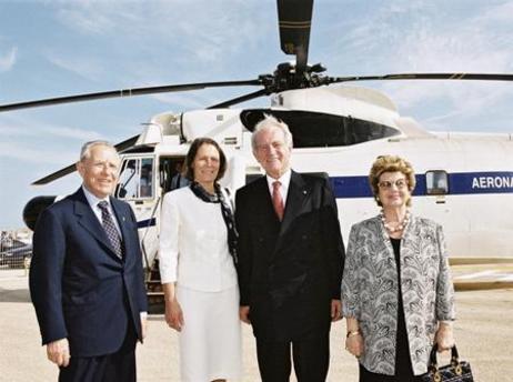 Reise von Bundespräsident Rau und Frau Rau nach Italien