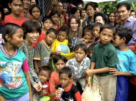 Reise von Bundespräsident Rau und Frau Christina Rau in die Republik Indonesien