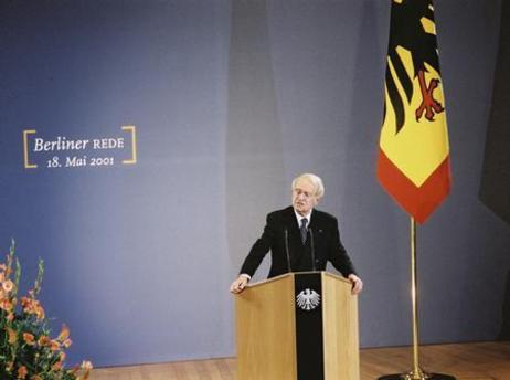 Bundespräsident Rau: Berliner Rede 2001