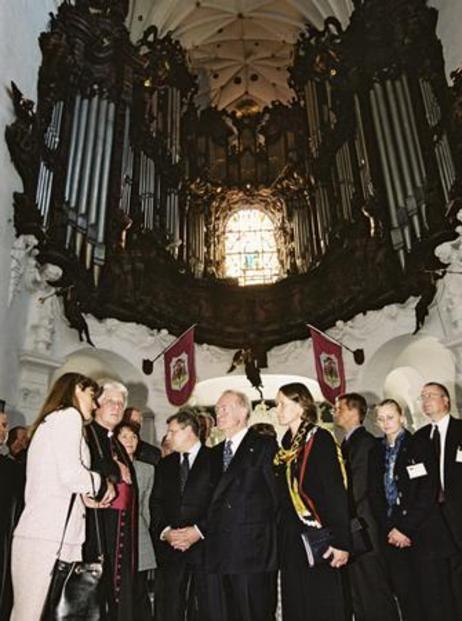 Bundespräsident Rau besucht die Republik Polen