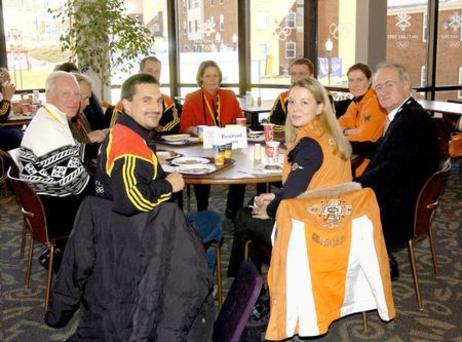 Reise von Bundespräsident Rau und Frau Rau zur Winterolympiade in Salt Lake City / USA