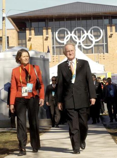 Reise von Bundespräsident Rau und Frau zur Winterolympiade in Salt Lake City / USA