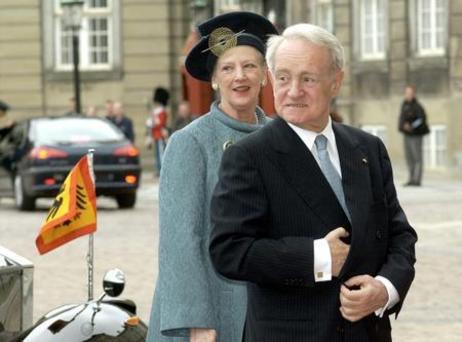 Reise von Bundespräsident Rau und Frau Rau nach Dänemark