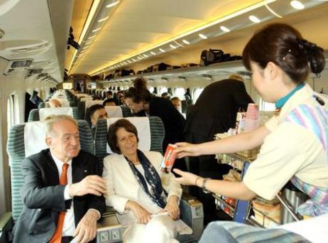 Reise von Bundespräsident Rau und Frau Rau nach Japan