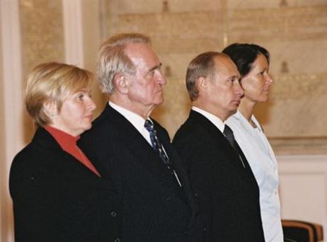 Reise von Bundespräsident Johannes Rau und Frau nach Russland