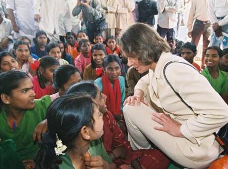 Reise von Bundespräsident Rau und Frau Christina nach Indien / Damenprogramm