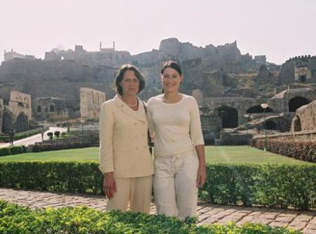 Reise von Bundespräsident Rau und Frau Christina nach Indien / Damenprogramm