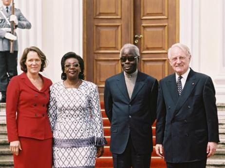 Besuch des Präsidenten der Republik Benin, Kérékou