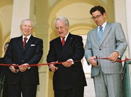 Bundespräsident Johannes Rau: Eröffnung Belvedere Potsdam