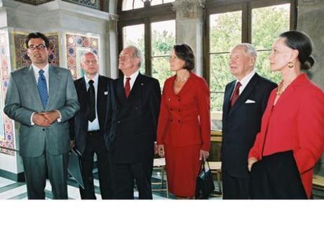 Bundespräsident Johannes Rau: Eröffnung Belvedere Potsdam