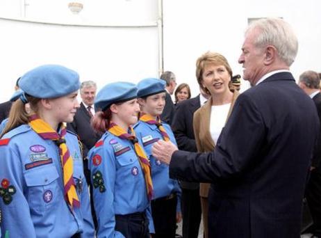 Bundespräsident Rau in Irland 2003