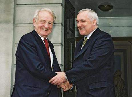 Bundespräsident Rau in Irland 2003