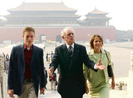 Bundespräsident Rau in China 2003