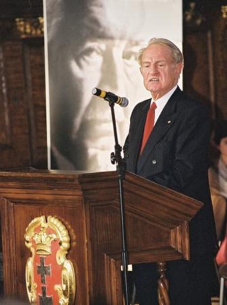 Bundespräsident Rau in Danzig 2003