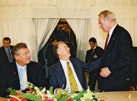 Bundespräsident Rau in Portugal 2003