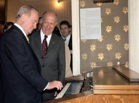 Bundespräsident Rau in Chile 2003 / Lateinamerikareise