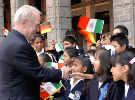 Bundespräsident Rau in Mexico 2003 / Lateinamerikareise