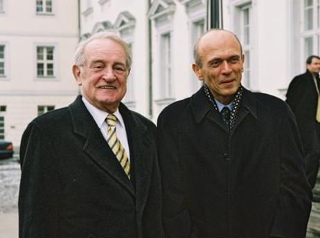 Slowenischer Staatspräsident Drnovsek in Berlin 2004