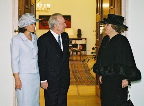 Königin Beatrix der Niederlande in Berlin 2004;