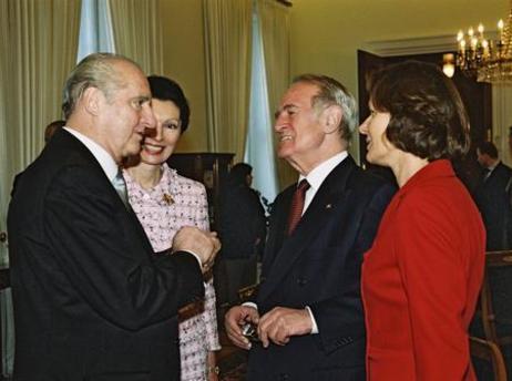 Österreichischer Bundespräsident Klestil in Berlin 2004