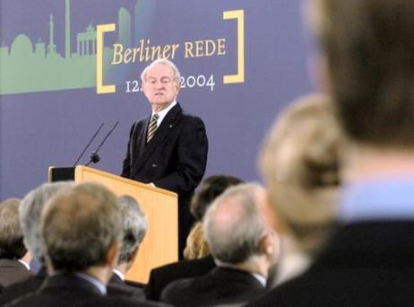 Bundespräsident Rau: "Berliner Rede" 2004