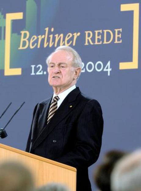 Bundespräsident Rau: "Berliner Rede" 2004